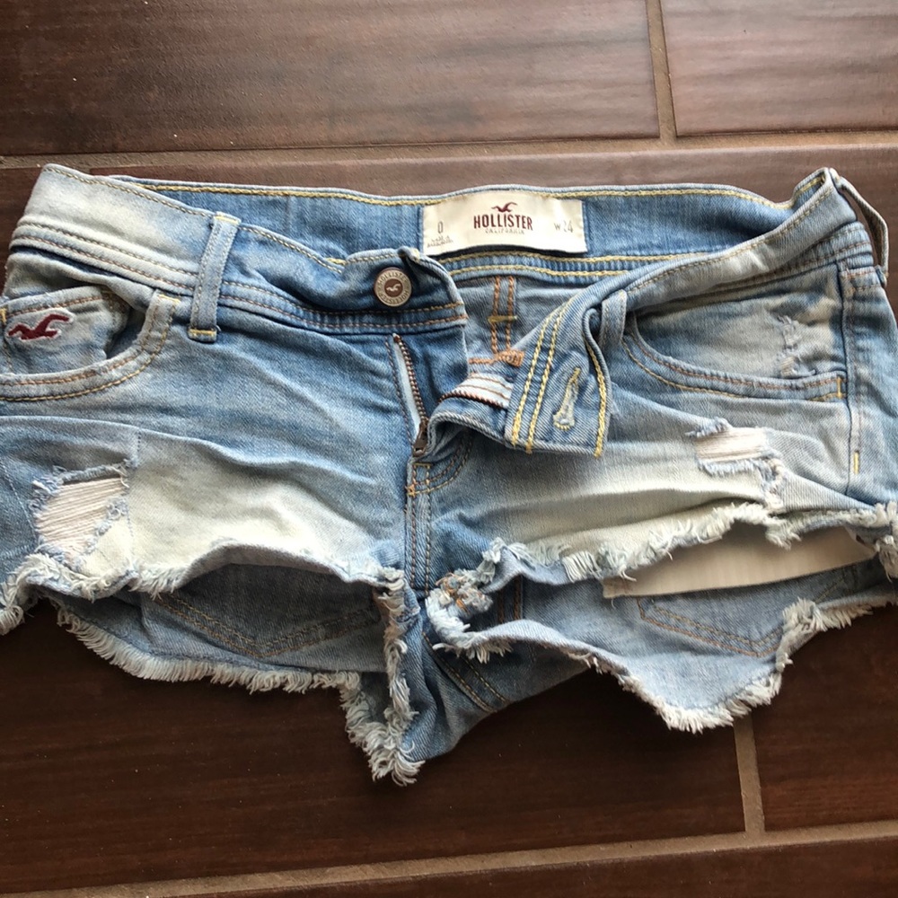 Hollister denim shorts